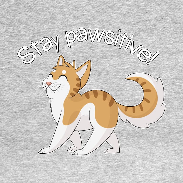 Stay pawsitive! by IkariMonster